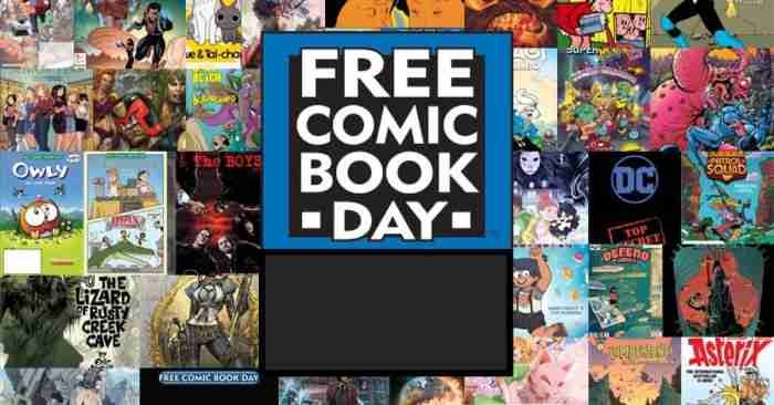 Free Comic Book Day List